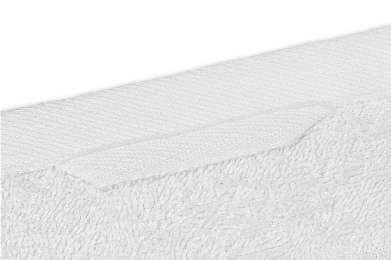 Nevada Handtuch, 50x100 cm 550 g/m², weiß, 90% BW - 10% PES