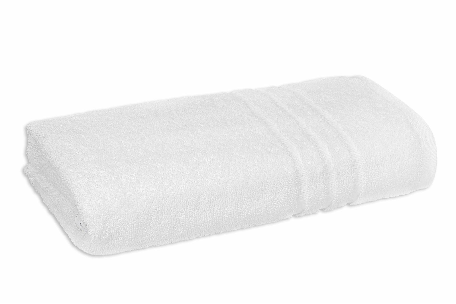 Montana Handtuch 50 x 100 cm - 400 g/m², weiß, 90%BW - 10%PES