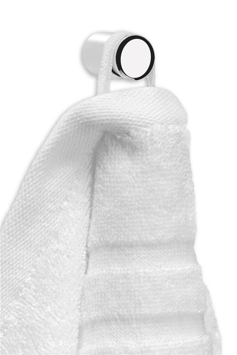 Montana Handtuch 50 x 100 cm - 400 g/m², weiß, 90%BW - 10%PES