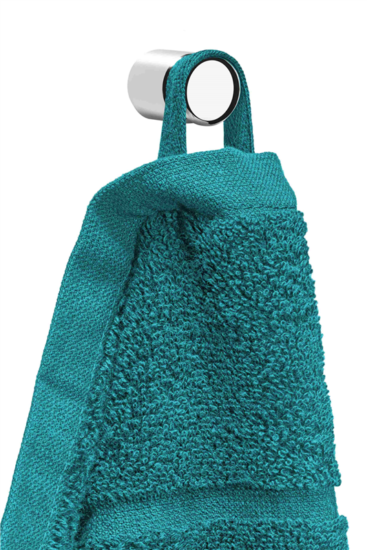 Gästetuch Rio 30x50cm - 450 g/m² petrol, 100%BW