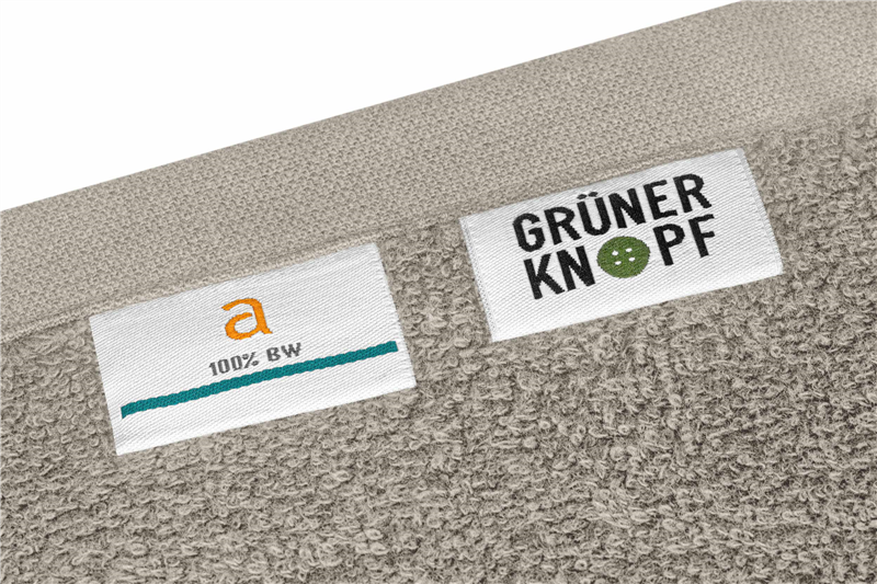 Gästetuch Rio 30x50cm - 450 g/m² stein, 100%BW