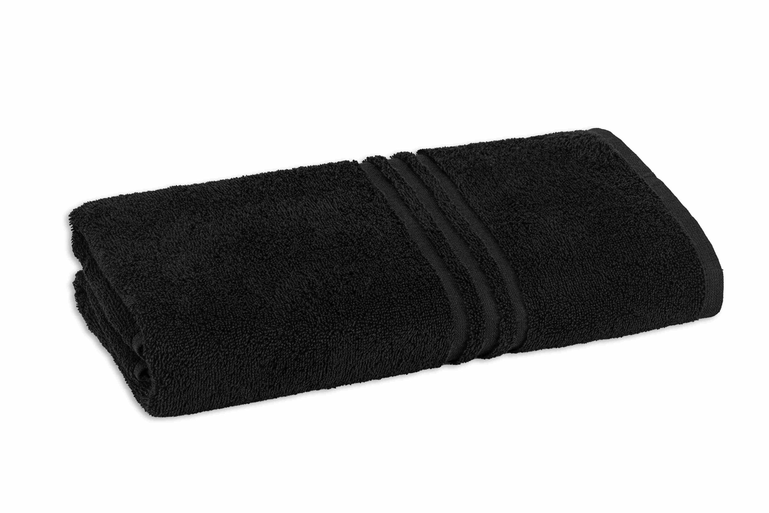 Handtuch Rio 50x100cm - 450 g/m² schwarz, 100%BW
