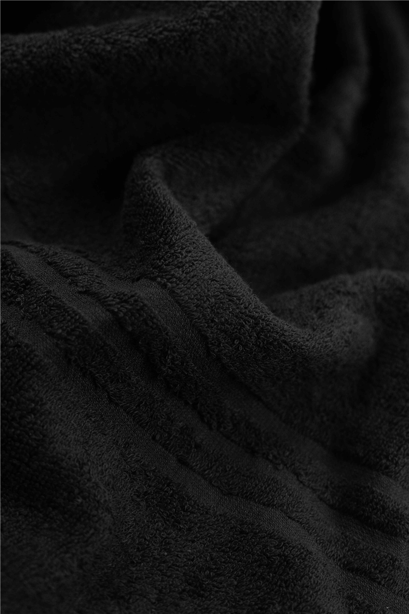 Duschtuch Rio 70x140cm  - 450 g/m² schwarz, 100%BW