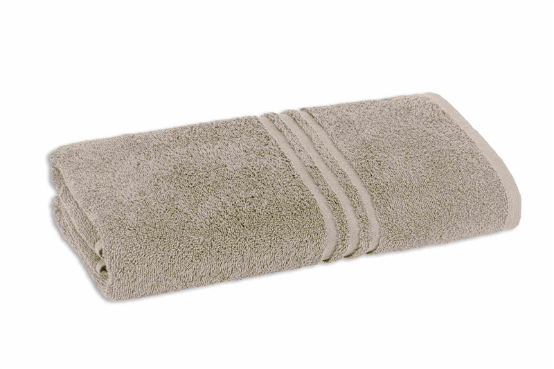 Duschtuch Rio 70x140cm  - 450 g/m² stein, 100%BW