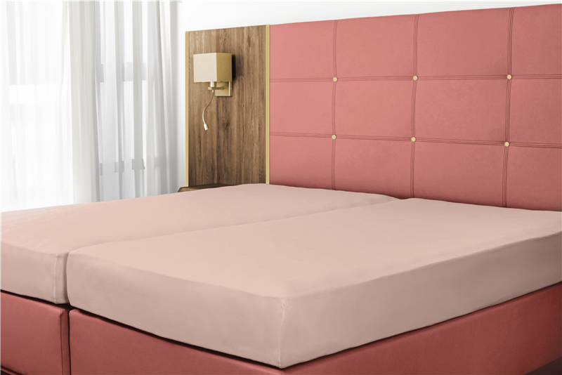 Spannbettlaken, Jersey - farbig 160 g/qm 100x200 cm taupe