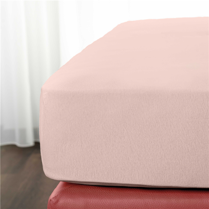 Spannbettlaken, Jersey - farbig 160 g/qm 100x200 cm taupe