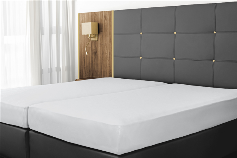 Spannbettlaken, Jersey - farbig 160 g/qm 100x200 cm hellgrau