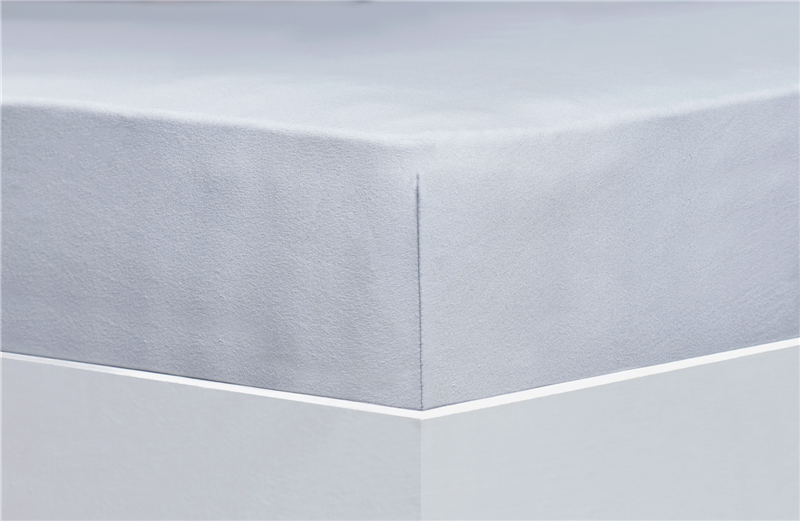 Spannbettlaken, Jersey - farbig 160 g/qm 100x200 cm hellgrau