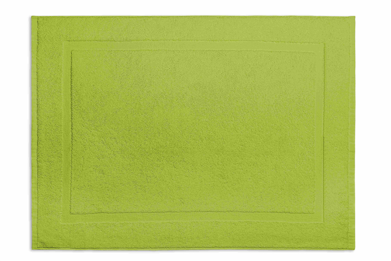 Badvorleger 50x70cm - 600 g/qm² lemon, 100%BW
