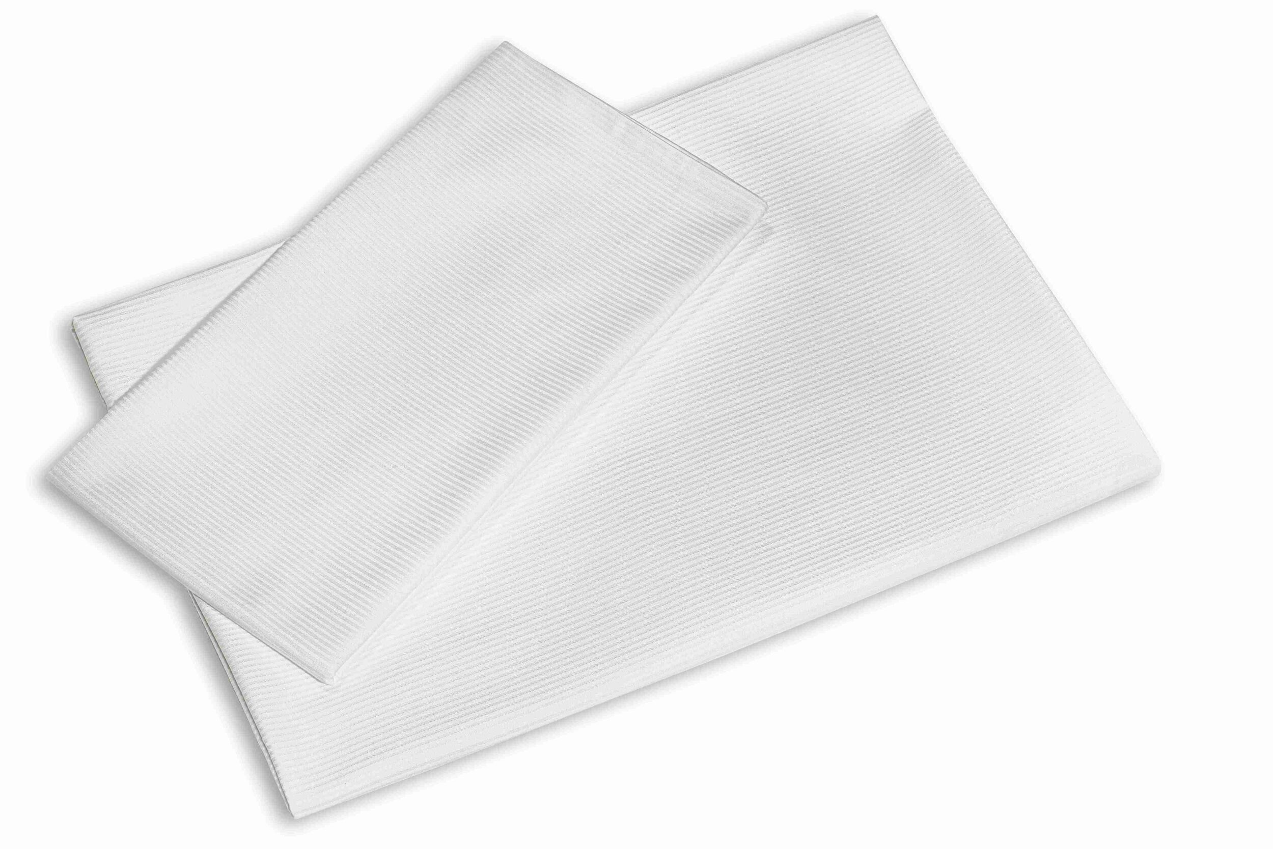 Palermo - aurofab 1mm Kissenbezug 80x80cm weiß