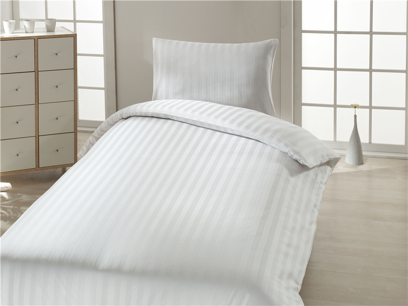 Bettwäsche Padua -  aurofab 8mm Streifen