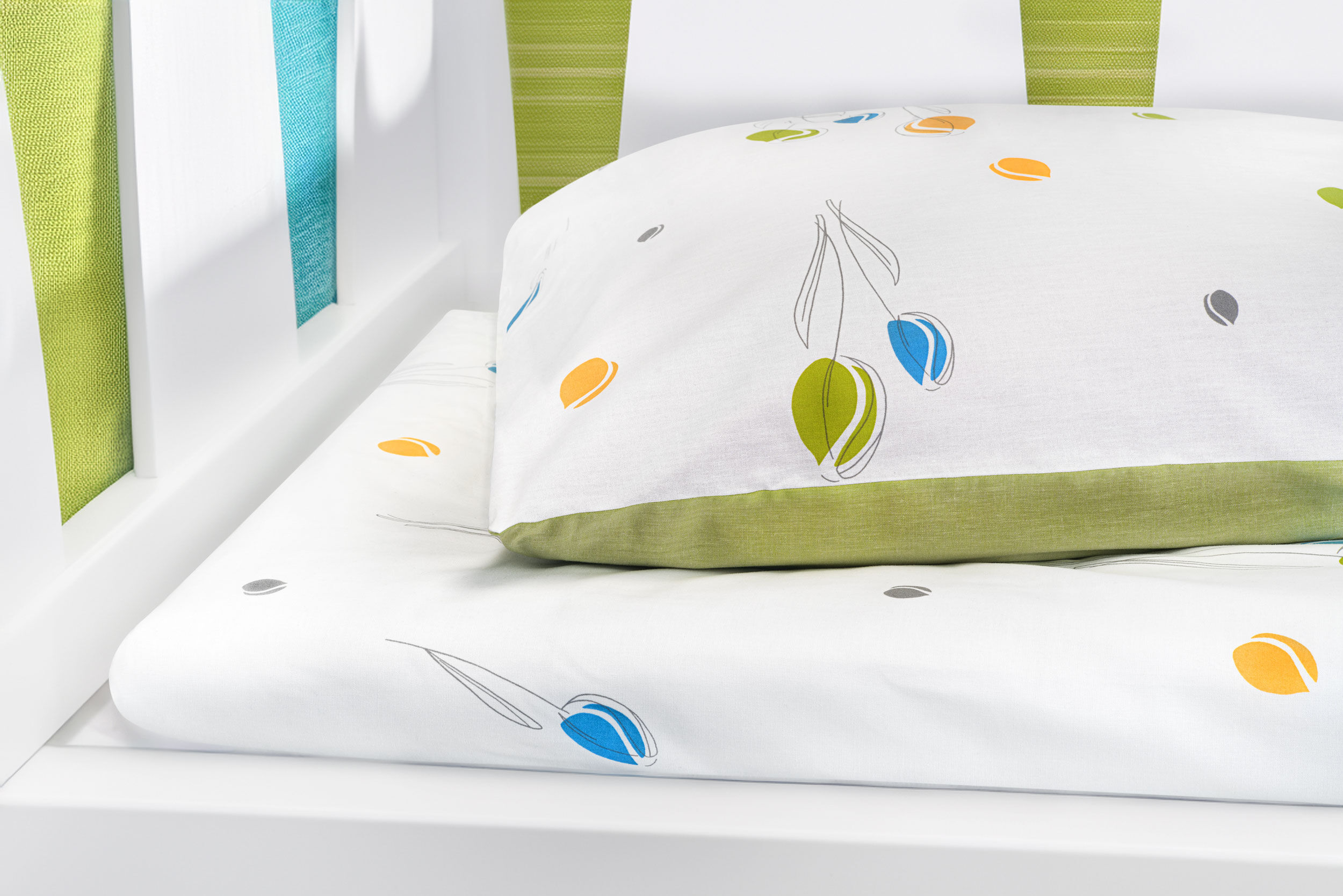 Bettwäsche Set Tulpe - aurofab - 135x200cm + 80x80cm